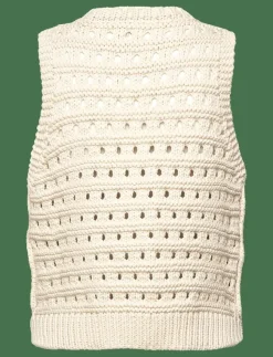 Kvinnor Stella Nova Västar|Cotton Stitch Vest - Stickade västar