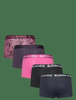 Björn Borg COTTON STRETCH BOXER SHORTS 5p - Trosor|Barn Flerpack|Underkläder