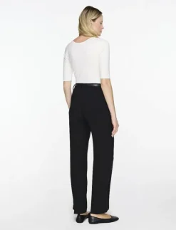 Kvinnor Filippa K Kläder|Cotton Stretch Scoop Neck Top - T-shirts