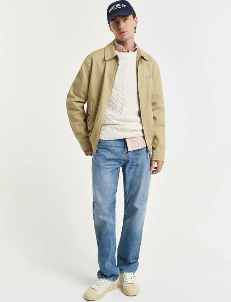 GANT COTTON TWILL JACKET - Tunna jackor| Overshirts