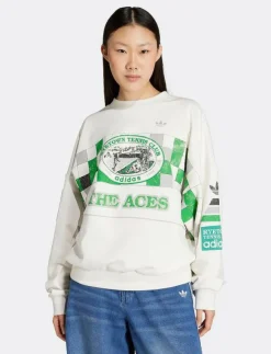 adidas Originals COURT CREW - Sweatshirts|Kvinnor Sweatshirts