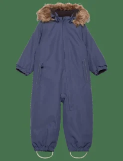 Color Kids Coverall W. Fake Fur - Overaller|Barn Overaller