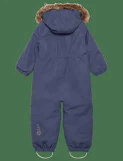Color Kids Coverall W. Fake Fur - Overaller|Barn Overaller