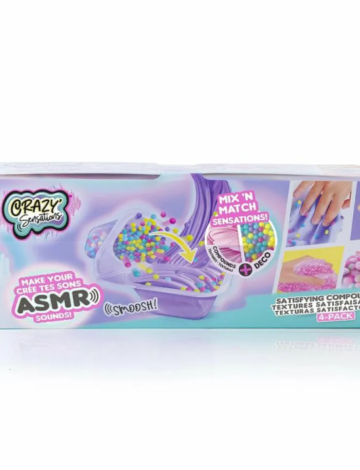 Barn Crazy Sensations Leksaker|Leksaker|Kit 4 Pack - Slajm