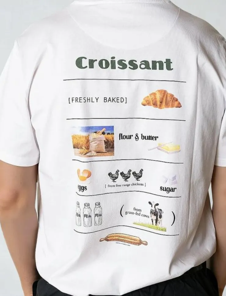 Clean Cut Copenhagen Croissant t-shirt - Kortärmad t-shirt| T-Shirts