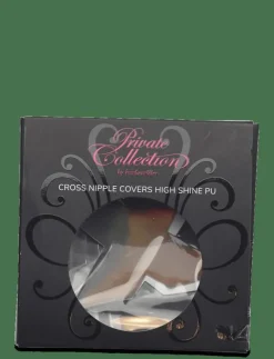 Kvinnor Hunkemöller Bh:Ar|Cross Nipple Covers High Shine Pu - BH accessoarer