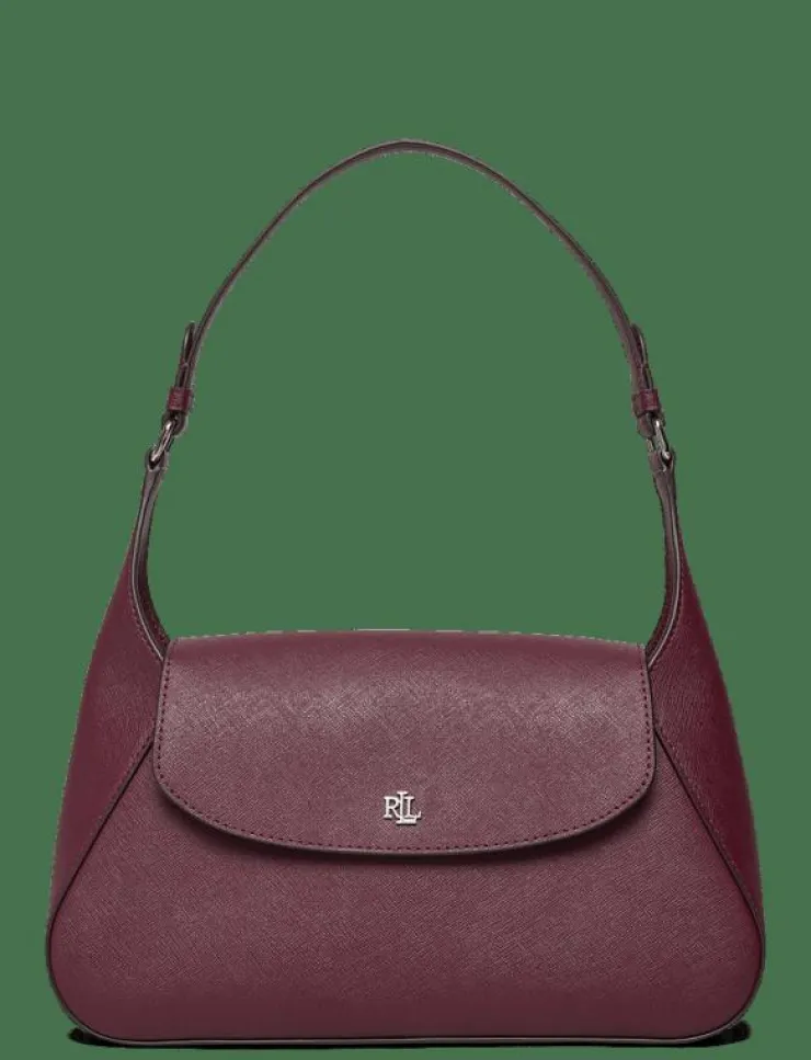 Lauren Ralph Lauren Crosshatch Medium Schylar Shoulder Bag - Handväskor|Kvinnor Handväskor|Axelremsväskor