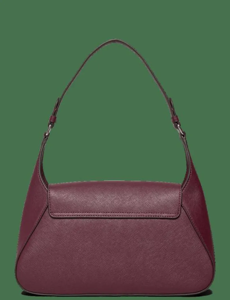 Lauren Ralph Lauren Crosshatch Medium Schylar Shoulder Bag - Handväskor|Kvinnor Handväskor|Axelremsväskor