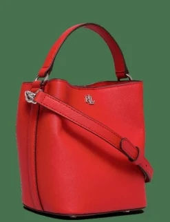 Lauren Ralph Lauren Crosshatch Small Reese Bucket Bag - Bucketväskor|Kvinnor Bucket Bags|Axelremsväskor