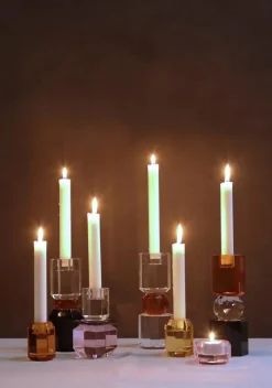 C'est Bon Ljusstakar & Ljushållare|Crystal candle holder - Dekoration