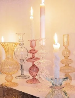C'est Bon Crystal candle holder - Dekoration| Ljusstakar & Ljushållare