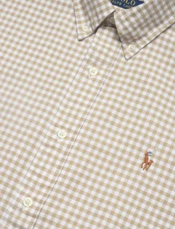 Polo Ralph Lauren Custom Fit Gingham Oxford Shirt - Oxford-skjortor| Skjortor