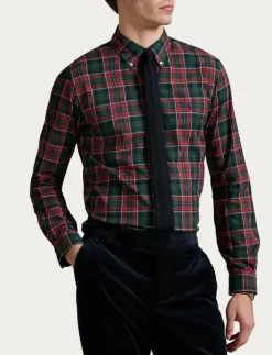 Polo Ralph Lauren Skjortor|Custom Fit Plaid Twill Shirt - Rutiga skjortor