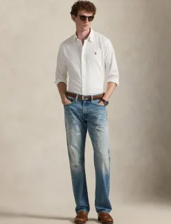 Polo Ralph Lauren Custom Fit Stretch Oxford Shirt - Oxford-skjortor| Skjortor