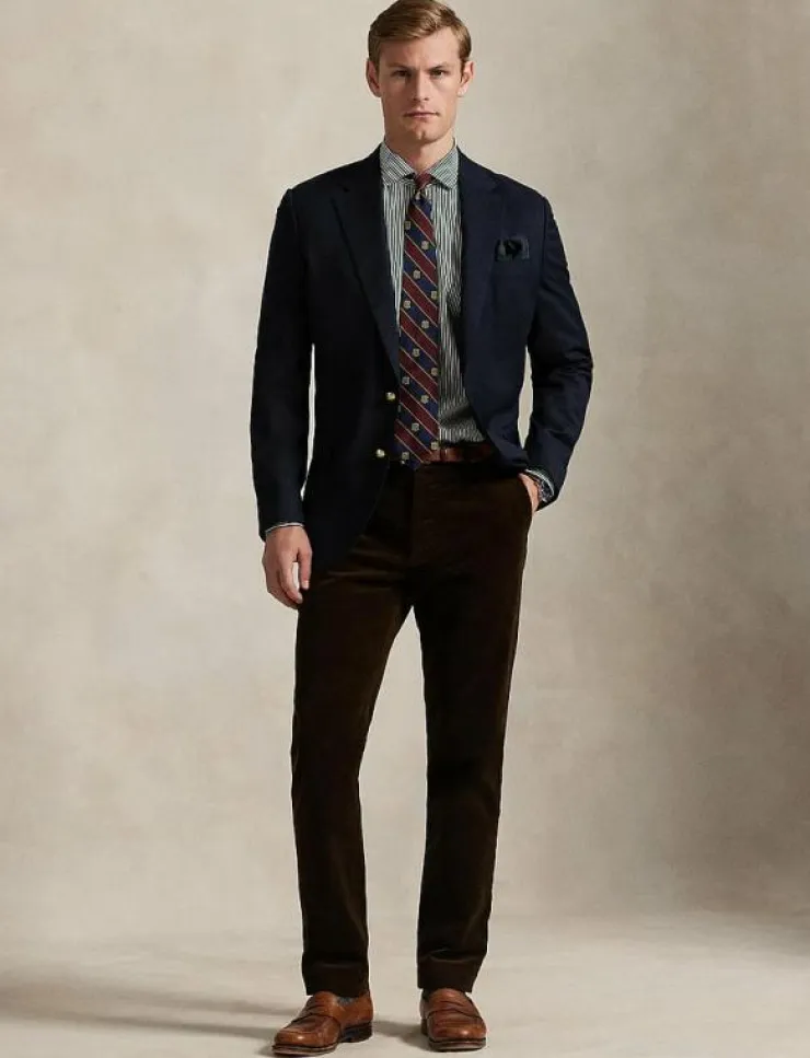 Polo Ralph Lauren Skjortor|Custom Fit Striped Poplin Shirt - Mönstrade skjortor