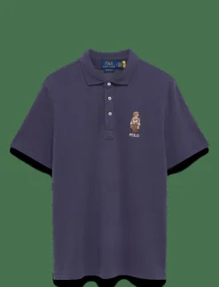 Polo Ralph Lauren Pikéer|Custom Slim Polo Bear Mesh Polo Shirt - Kortärmade pikéer