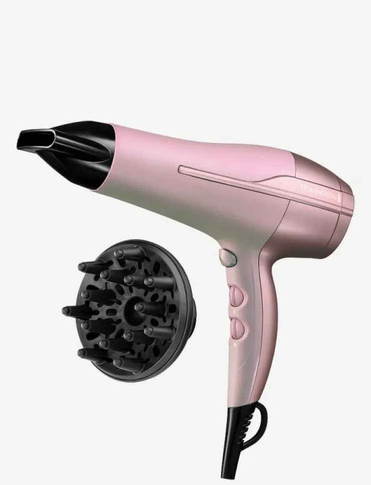 Kvinnor Remington Hår|D5901 Coconut Smooth Hairdryer - Stylingverktyg