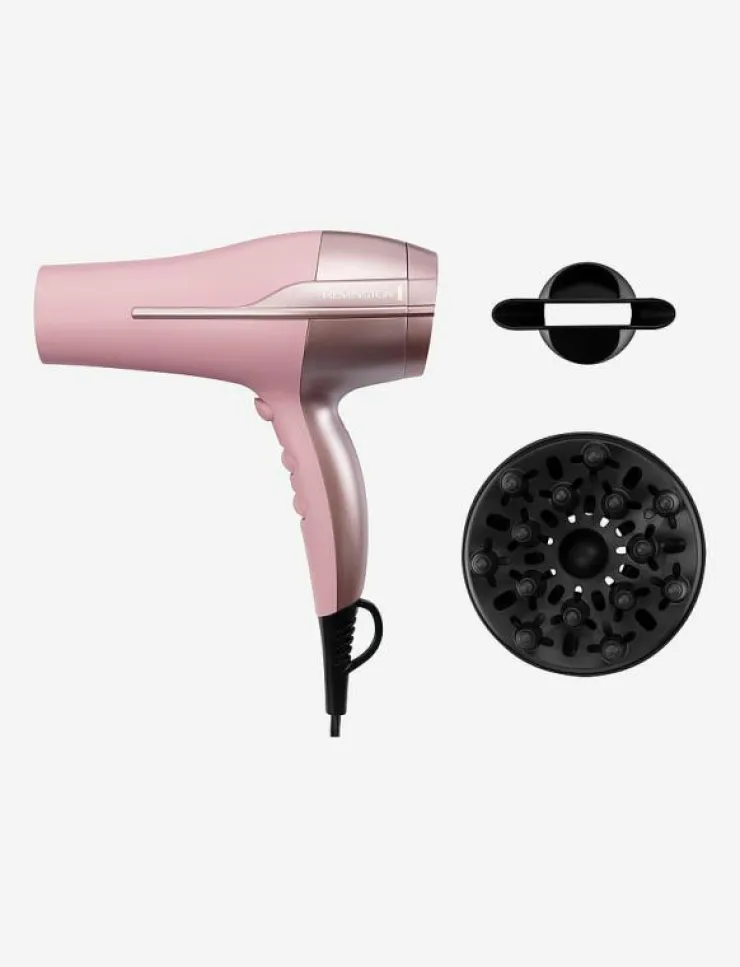 Kvinnor Remington Hår|D5901 Coconut Smooth Hairdryer - Stylingverktyg