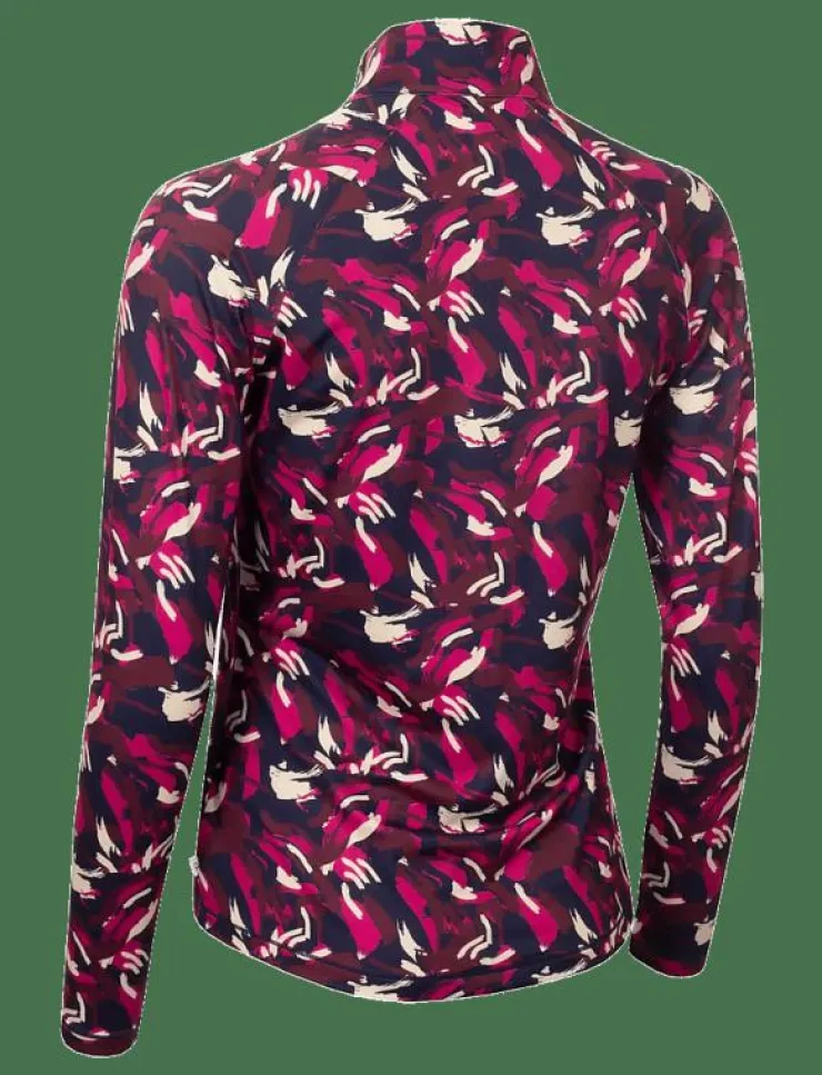 Kvinnor Calvin Klein Golf Underställ|Underställ|DAKOTA QUARTER ZIP TOP - Underställströjor