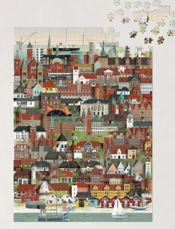 Martin Schwartz Spel & Pussel|Danmark Jigsaw puzzle (1000 pieces) - Spel & pussel