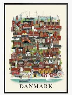 Martin Schwartz Danmark standard poster - Posters| Posters & Ramar