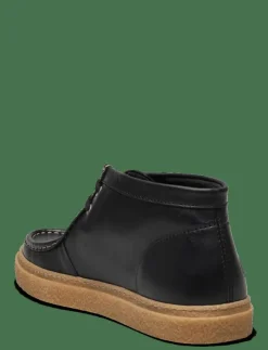 Fred Perry DAWSON MID OIL PULL UP LTHR - Moc toe skor| Finskor