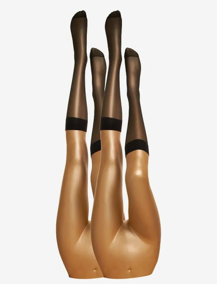 Kvinnor Decoy Underkläder|Strumpor|kneehigh silklook 2pk 20 - Strumpor
