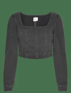 Kvinnor Lee Jeans Blusar & Skjortor|DENIM CORSET - Långärmade blusar