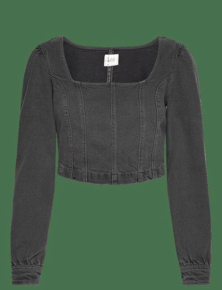 Kvinnor Lee Jeans Blusar & Skjortor|DENIM CORSET - Långärmade blusar