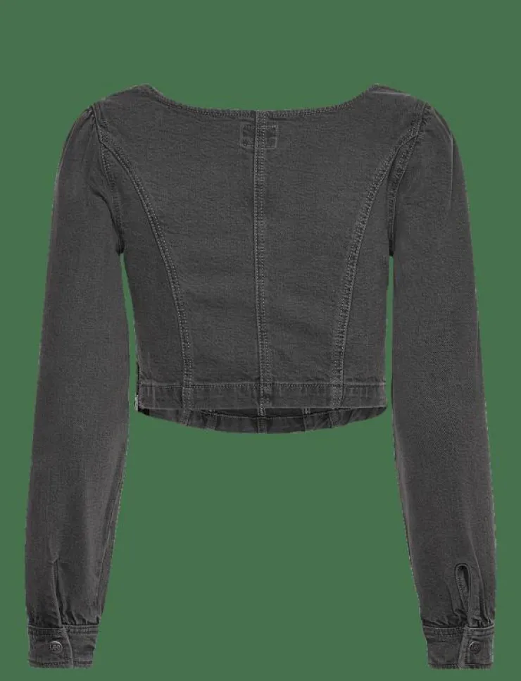 Kvinnor Lee Jeans Blusar & Skjortor|DENIM CORSET - Långärmade blusar