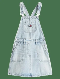 Tommy Jeans DENIM DUNGAREE DRESS DI2014 - Hängselbyxor|Kvinnor Hängselbyxor