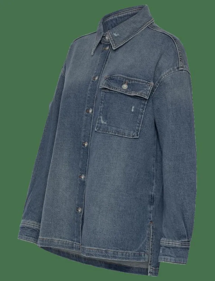 Kvinnor Marc O'Polo Overshirts|DENIM SHIRT - Jeansskjortor