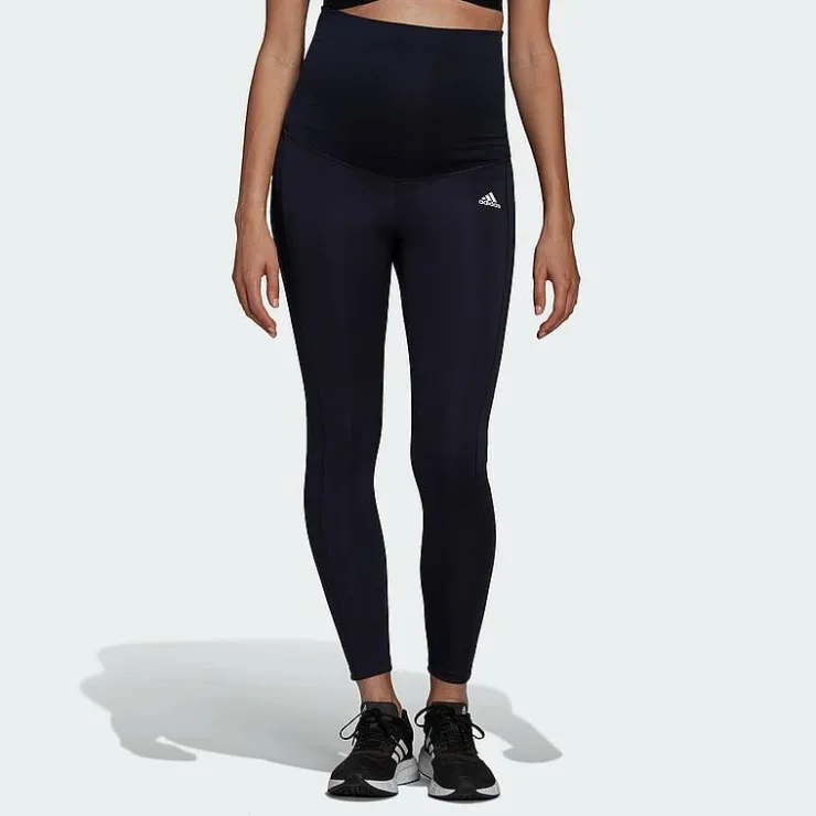 Kvinnor adidas Performance Mammakläder|Designed To Move 7/8 Sport Tights (Maternity) W - Träningstights