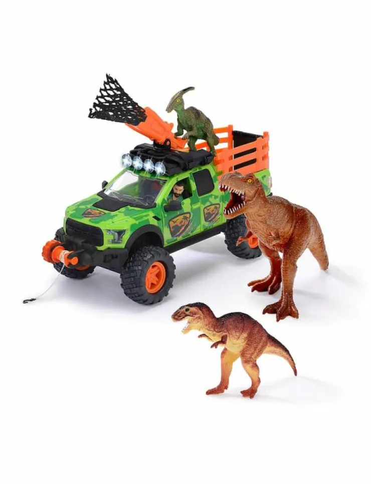 Dickie Toys Dino Jägare Lekset - Lastbilar|Barn Leksaksfordon & Bilar