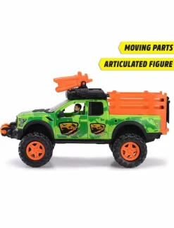 Dickie Toys Dino Jägare Lekset - Lastbilar|Barn Leksaksfordon & Bilar