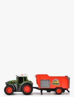 Barn Dickie Toys Leksaksfordon & Bilar|Fendt Traktor med Trailer - Traktorer