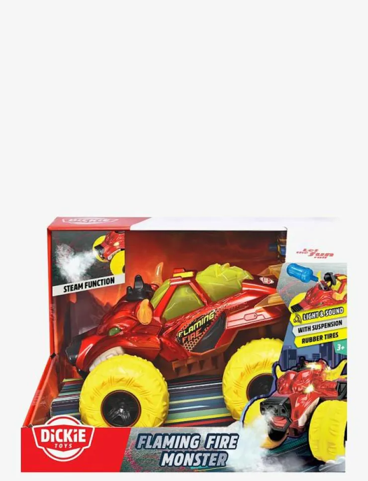 Dickie Toys Flaming Fire Monster - Radiostyrd leksak|Barn Radiostyrda Leksaker