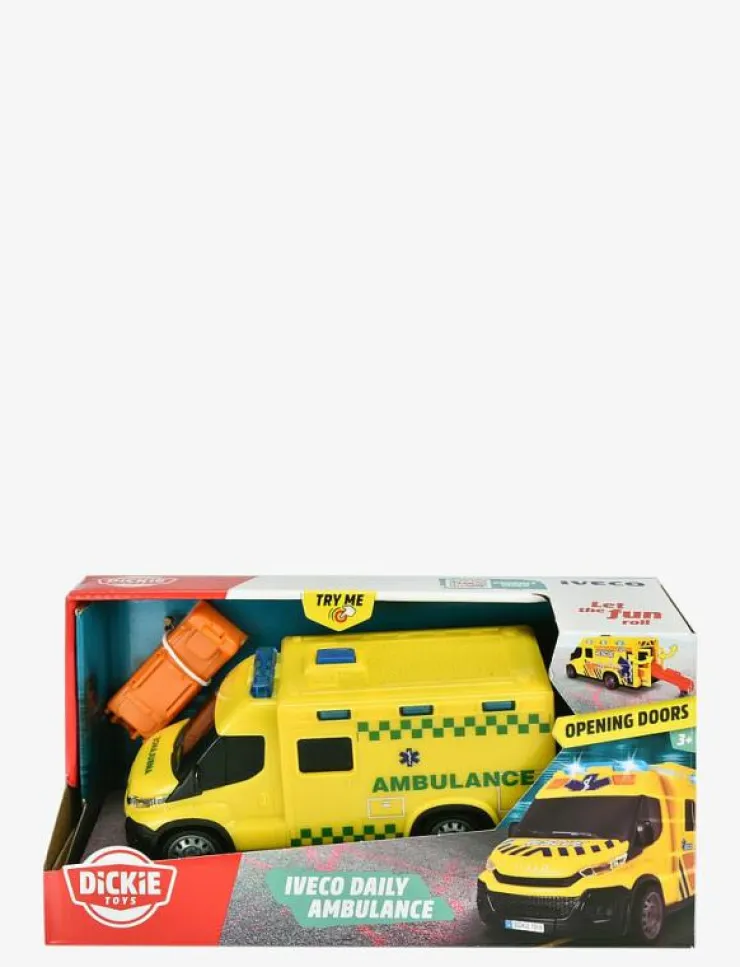 Dickie Toys Iveco Daily Ambulans - Leksaksbil|Barn Leksaksfordon & Bilar