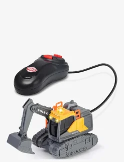 Dickie Toys Volvo Mini Grävmaskin Sladdstyrd - Radiostyrd leksak|Barn Radiostyrda Leksaker