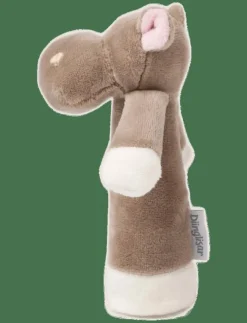 Barn Teddykompaniet Babyleksaker|Babyleksaker|Diinglisar, Skallra, Flodhäst, Mud - Skallror