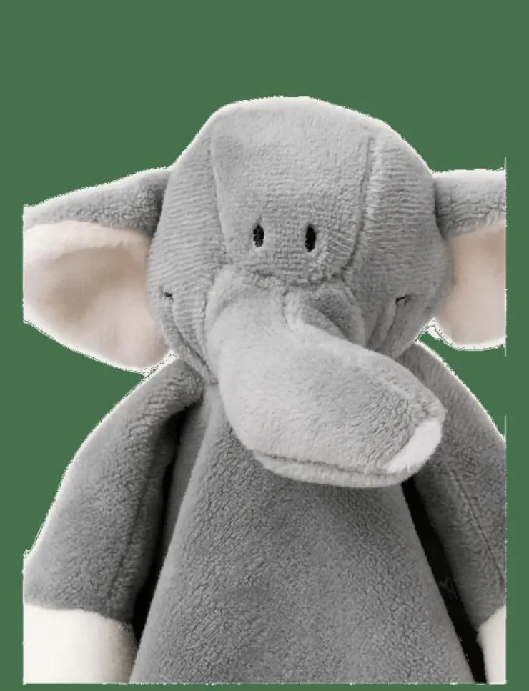 Barn Teddykompaniet Sova|Diinglisar, Snuttefilt, Elefant, Grå - Snuttefiltar