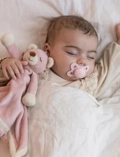 Teddykompaniet Diinglisar, Snuttefilt, Nalle, Dimrosa - Snuttefiltar|Barn Sova|Babyleksaker
