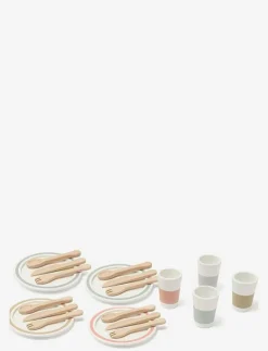 Barn Kid's Concept Leksakskök & Tillbehör|Dinnerware 4 play set BISTRO - Tillbehör till leksakskök