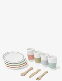 Barn Kid's Concept Leksakskök & Tillbehör|Dinnerware 4 play set BISTRO - Tillbehör till leksakskök