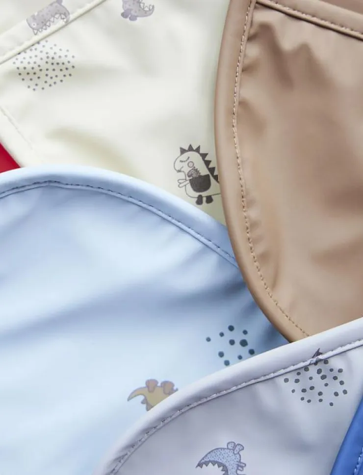 OYOY MINI Dino Bib - Pack of 2 - Haklappar|Barn Mata