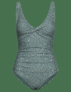 Kvinnor Panos Emporio Badkläder|Ditsy Dots Simi Swimsuit - Baddräkter