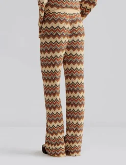Malina Ditte flared knitted pants - Byxor|Kvinnor Byxor