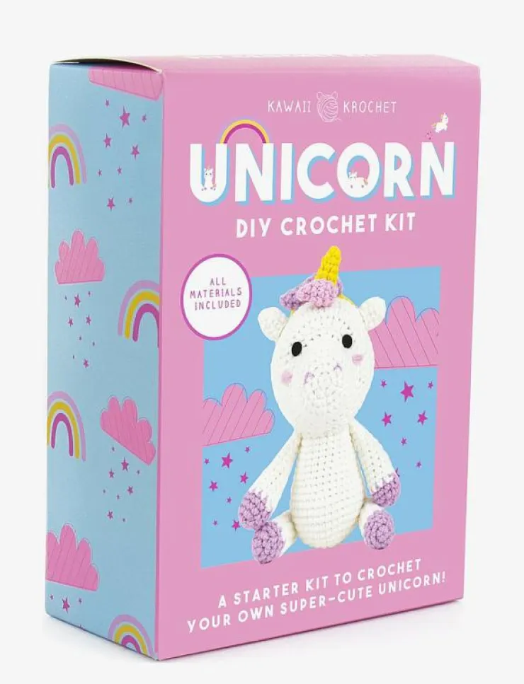 Gift Republic DIY Crochet Unicorn - Spel & pussel| Spel & Pussel