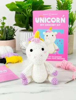 Gift Republic DIY Crochet Unicorn - Spel & pussel| Spel & Pussel