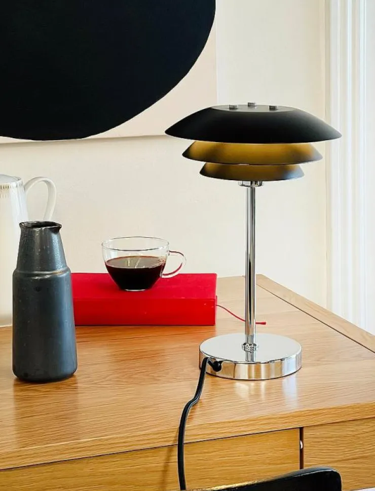 Dyberg Larsen Lampor|DL20 sort bordlampe - Bordslampor
